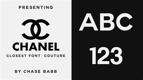 chanel tipografia|chanel fonts.